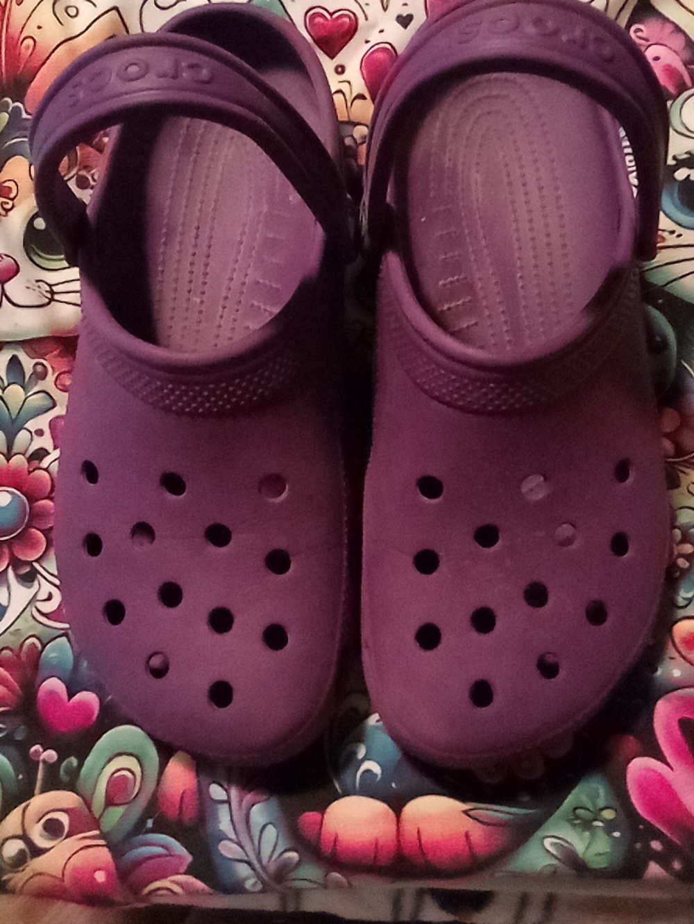 CROCS Classic Clog in Purple - Picture 2 of 5